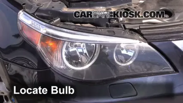 2007 BMW 525i 3.0L 6 Cyl. Lights Highbeam (replace bulb)